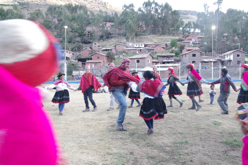 And danced