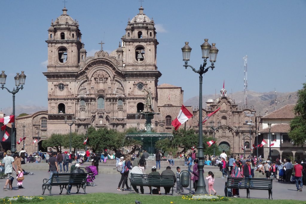 La Plaza de Armas in Cusco