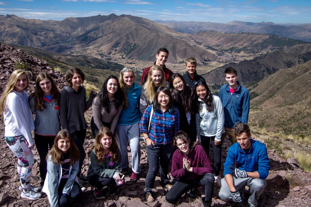 Stopping to take in the views while traveling to our host village, Qenqo